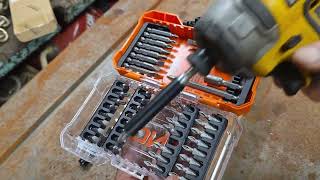 PONY 45-Piece Screwdriver Bit Set with Tough Case
