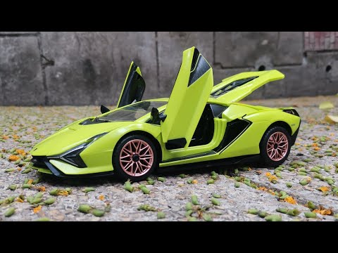Building Lamborghini Sian FKP 37 RC Assembly Model DIY 1:18 Scale | Rastar