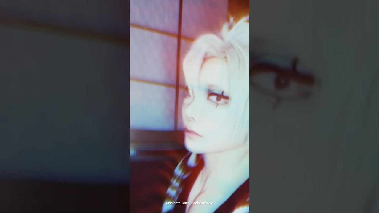 画面酔い？俺に酔ってってくれ（真顔）#不死川実弥コスプレ #鬼滅の刃コスプレ #demonslayercosplay #sanemishinazugawacosplay #cosplay