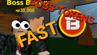 HOW TO GET BOSS TOKENS FAST (mega noob simulator) (OUTDATED)