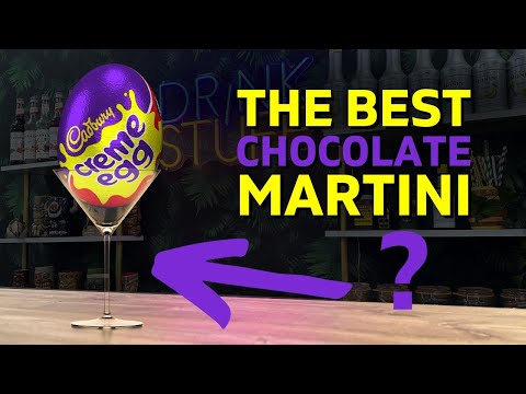 How to make a CREAM EGG Martini!