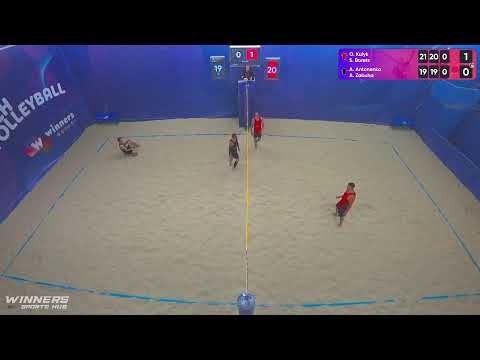 14:00 O. Kulyk / S. Borets - A. Antonenko / A. Zabuha 14.08.2022 | Winners Beach Volleyball