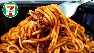 Trying 7-11's "Gourmet" Frozen Bolognese