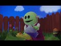 Puppet Drinking Purple Juice