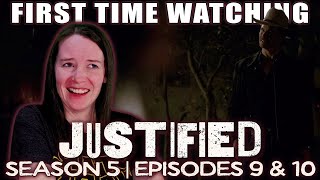 Justified | Season 5 - Ep. 9 + 10 | First Time Watching Reaction | Best Episodes of the Season!