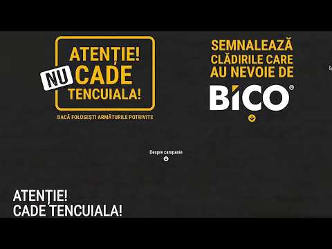 BICO | Atenție! Cade Tencuiala! | Punem umărul la treabă și tencuiala la locul ei!