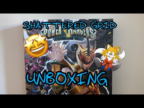 Power Rangers Heroes of the Grid Shattered Grid Expansion Unboxing