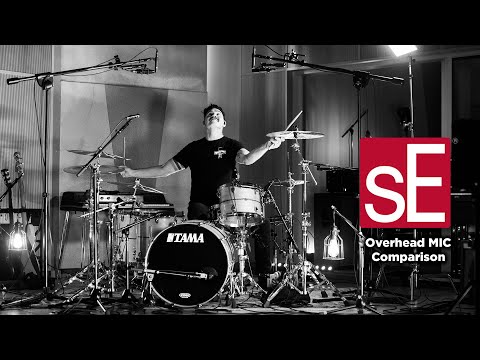 sE Electronics Overhead Mic Comparison -  sE8 vs 4400