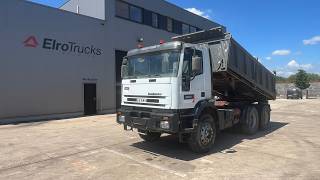IVECO Eurotrakker 260 E 37 (POMPE MANUELLE / MANUAL PUMP / EURO 2 / BI volquete | Imagen 4 - Autoline