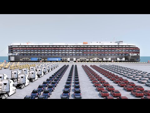 How Ro-Ro Ships Transport Cars Across the Ocean
