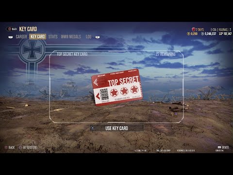 Lets Open 27 TOP Secret KEY CARDS on WORLD of Tanks Console 10/16/21