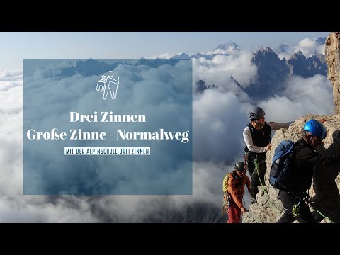 Drei Zinnen - GROßE ZINNE - Normalweg mit Bergführer