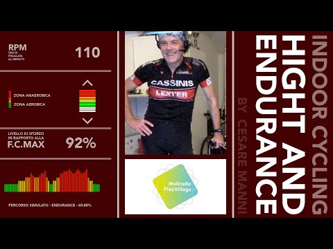 Indoor Cycling - Hight and endurance con Cesare Manni