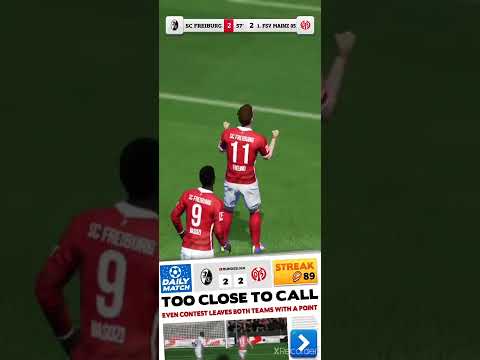 Score Hero 2022 / Daily Match : Sport-Club Freiburg - FSV Mainz 05