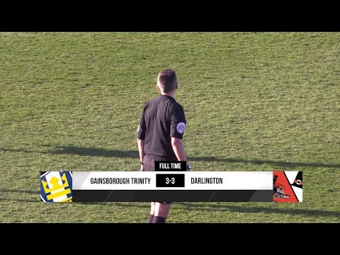 Gainsborough Trinity 3-3 Darlington - Vanarama National League North - 2016/17