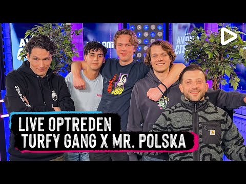 Turfy Gang x Mr. Polska doen 'ABC'  LIVE - Het Avondcircus | SLAM!