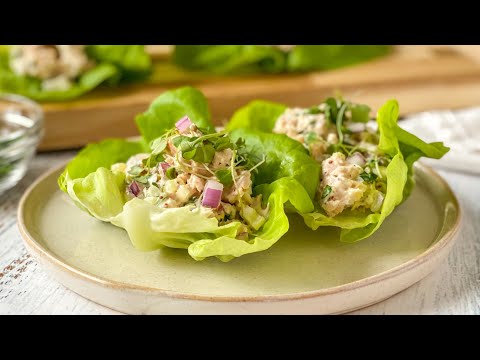 Tuna Lettuce Wraps Recipe