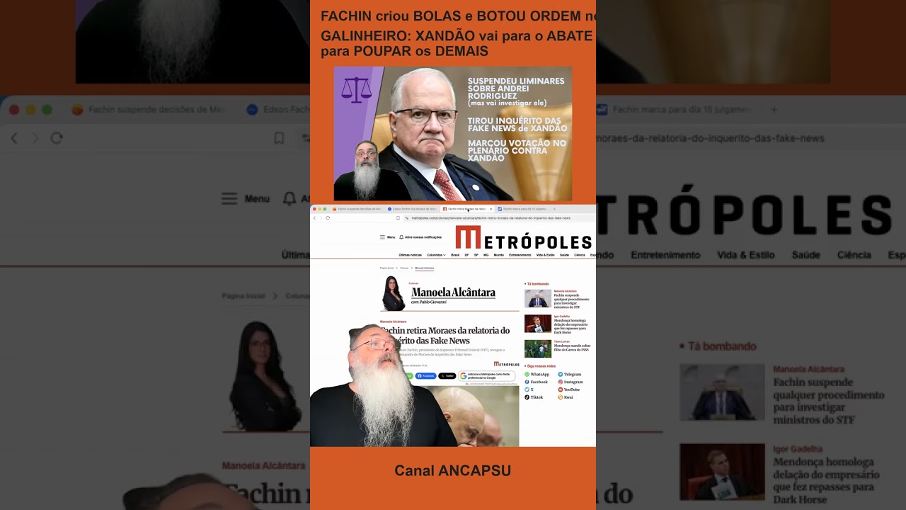 FACHIN criou BOLAS e BOTOU ORDEM no GALINHEIRO: XANDÃO vai para o ABATE para POU