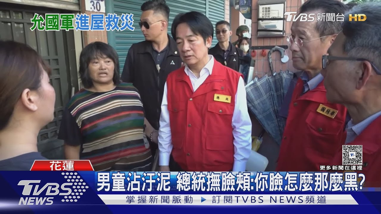 全家出動掃泥沙! 居民見總統淚崩:幫幫我們