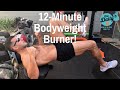 12-MINUTE BODYWEIGHT BURNER! | BJ Gaddour Fat Loss Workout Men's Health