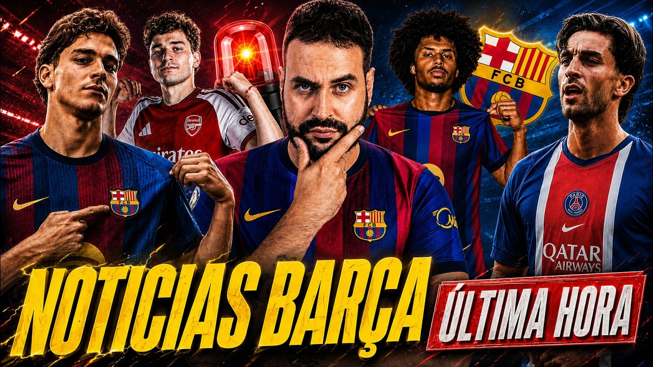 🚨ÚLTIMA HORA BARÇA: ¡ALERTA JULIÁN ÁLVAREZ! - ACUERDO FERRAN-PSG - ¡ADEYEMI INMINENTE al BARÇA!