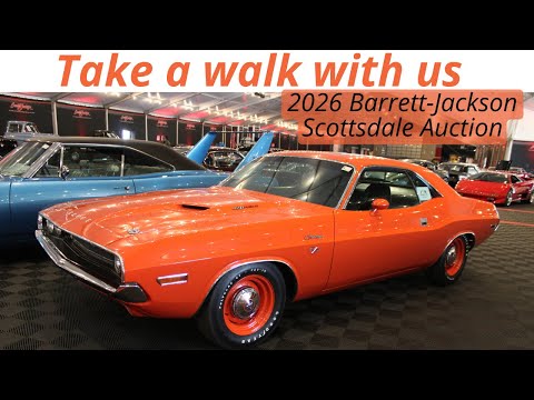 First Look at the 2026 Barrett-Jackson Scottsdale Spring Lineup