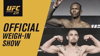 UFC 271: Live Weigh-In Show video