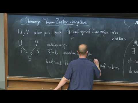 Cluster algebras and Mirror Symmetry - P. Hacking - Lecture 03