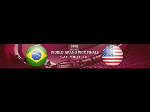 FIVB World Grand Prix Sapporo 2013 - Brasil x Estados Unidos