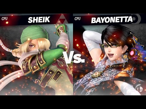 Smash For Glory: Sheik vs. Bayonetta