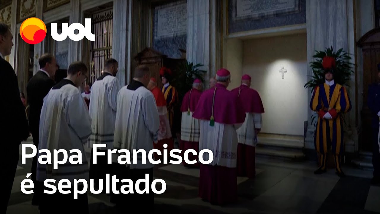 Papa Francisco é sepultado: Vaticano divulga imagens do caixão lacrado e túmulo em Roma; veja