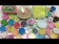 Mixing All My Slimes Relaxing Slimesmoothie Satisfying Slime Videos 1