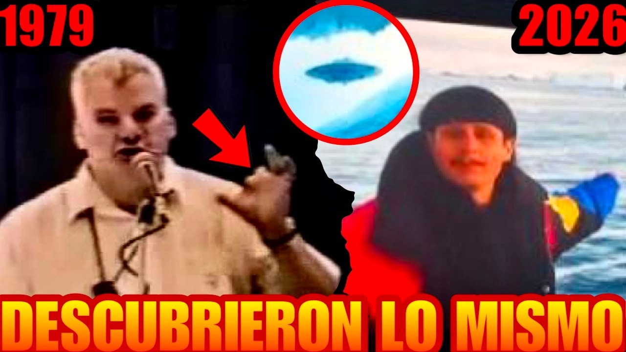 Oliver Tree y Phil DESCUBRIERON lo MISMO: ANTÁRTIDA y BASES SUBTERRÁNEAS