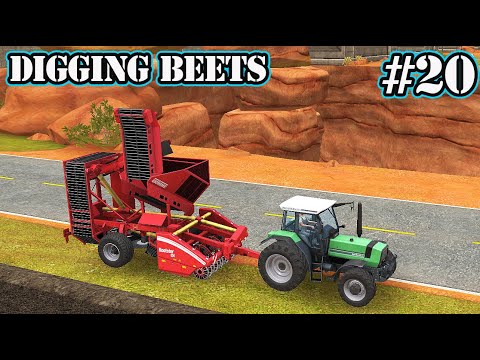 FS 18. Timelapse # 20. Sugar beet harvest.
