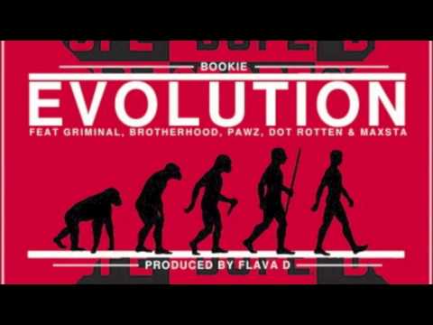Kid Bookie ft. Griminal, Brotherhood, Pawz, Dot Rotten & Maxsta -  Evolution (Prod. By Flava D)