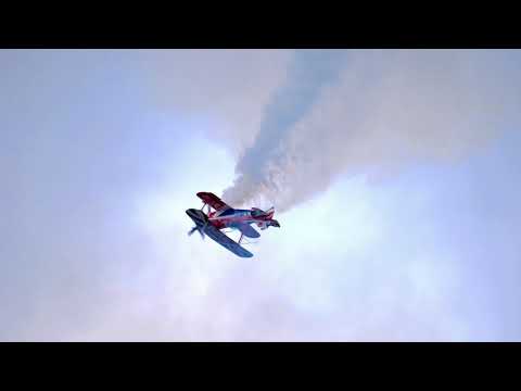The Muscle Biplane Pitts S2S G-EWIZ Rich Goodwin flying the ultimate display
