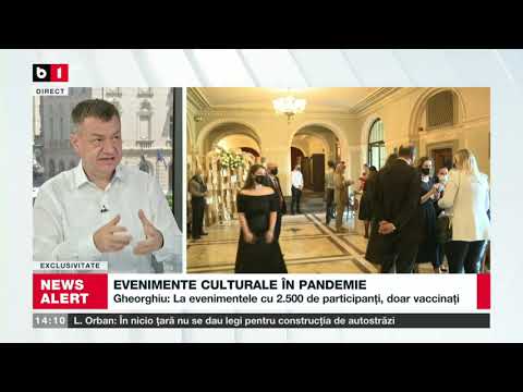 TALK B1 ORA 14.00 cu Stefan Pascuta - MINISTRUL CULTURII DESPRE EVENIMENTELE IN PANDEMIE_27 iunie