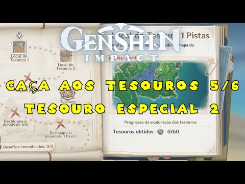 GENSHIN IMPACT: CAÇA AOS TESOUROS 5/6 - TESOURO ESPECIAL 2