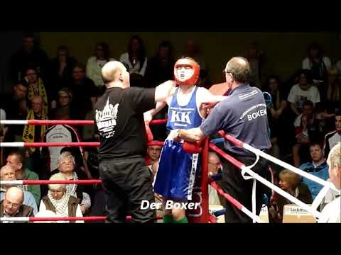 Boxen Wettkampf Männer - Alexander Fenski vs. Eugen Burhard