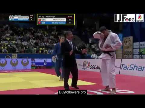 81 KG (14) RC - MRVALJEVIC (MNE) - ZOLOEV (KGZ) * Judo 2016 GP Tashkent (UZB)