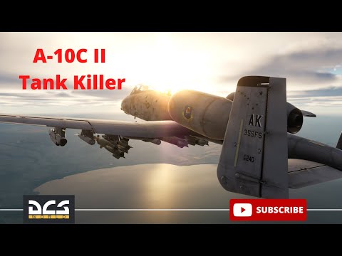 A-10C Anti Armor || 4k 60 FPS Syria Map