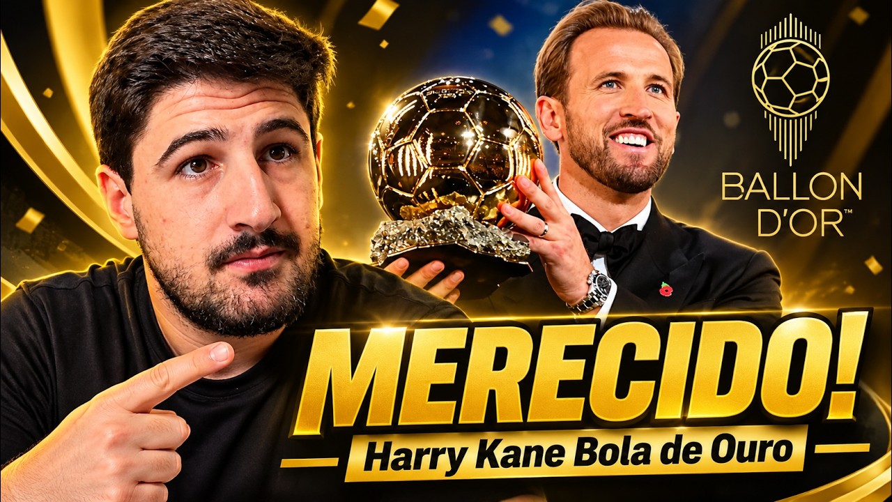 HARRY KANE BOLA DE OURO! MERECIDO?