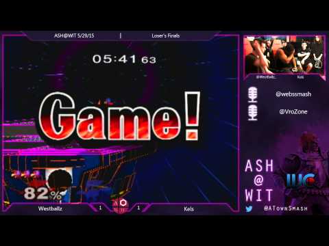 Melee Loser's Finals ASH@WIT 5/29/15 - Westballz (Falco) vs Kels (Fox)