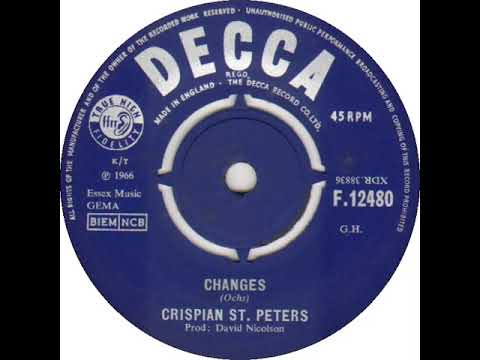 UK New Entry 1966 (293) Crispian St. Peters - Changes