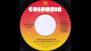 David Allan Coe w/ Johnny Cash - The Ten Commandments Of Love