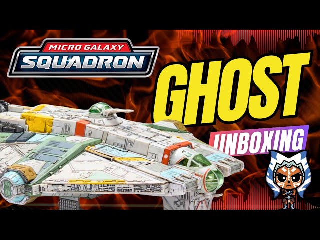 Vídeo relacionado con Star Wars Micro Galaxy Squadron Ghost - Vehículo de 15 pulgadas con luces y sonidos activados por movimiento y botón, más cuatro accesorios de microfiguras de 1 pulgada
