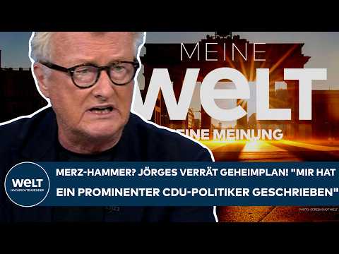 Video Thumbnail: DEUTSCHLAND: Jörges verrät Kanzler Merz! "Dahinter steckt eine Intrige seines Machtsystems!"