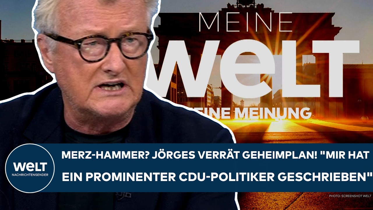 DEUTSCHLAND: Jörges verrät Kanzler Merz! "Dahinter steckt eine Intrige seines Machtsystems!"