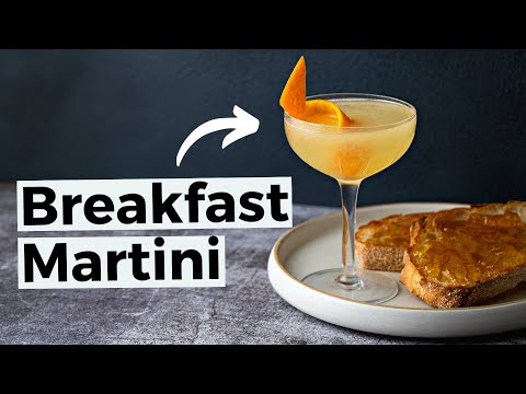 How to make a Breakfast Martini // Gin Cocktail Recipe