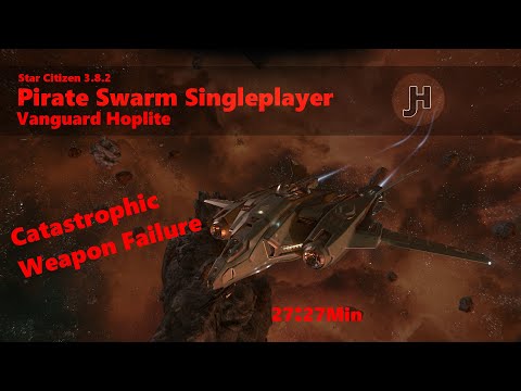 Star Citizen 3.8.2 Pirate Swarm Singleplayer in 27:27 Min (Vanguard)